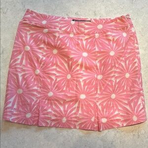 Vineyard Vines Floral Pink Skirt
